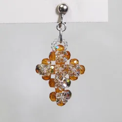 Clips  - Silver 925 - Earrings Clarissa - Clips  - Silver 925 - Argent 925
